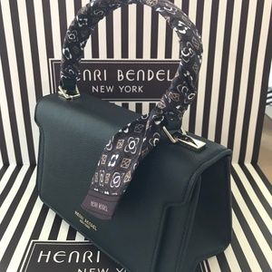 Henri Bendel Claremont Top Handle Satchel Foulard